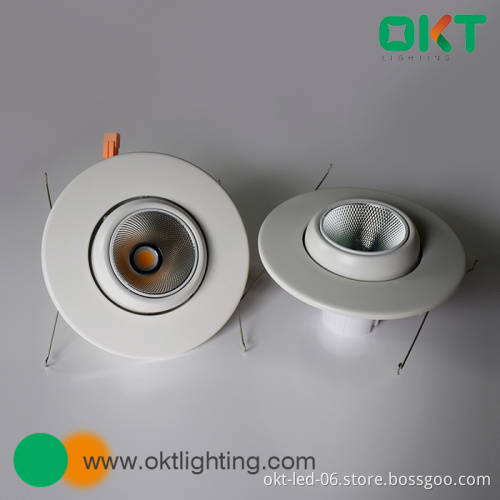 Bill 6inch 10w 19w recessed retrofit led eyeball light with UL ES
